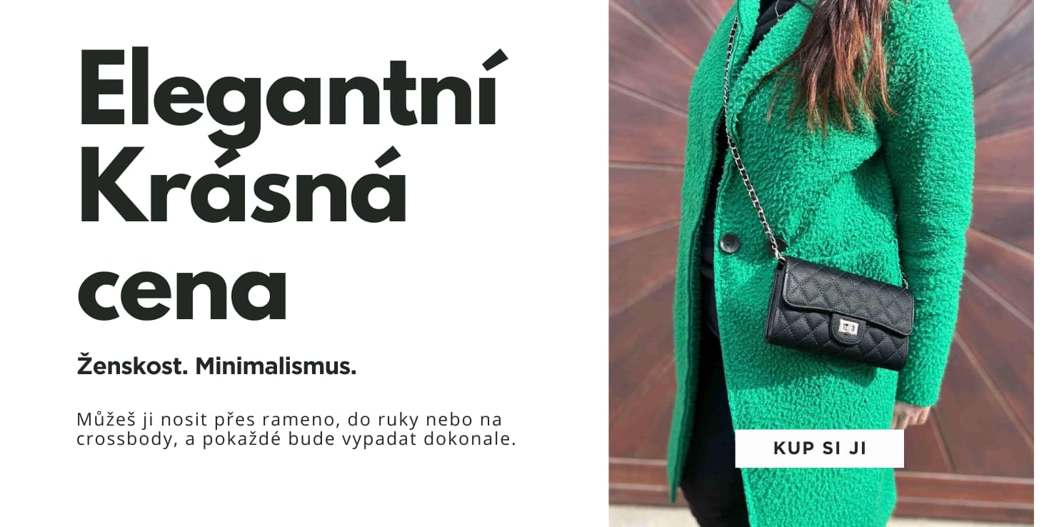 kabelka malá černá - dareceknamiru